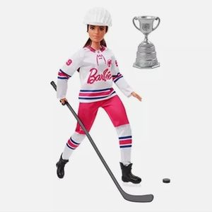 Barbie You Can Be Anything Hockey Player Doll New 2021